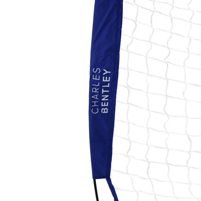 10x6ft Portable Foldable Blue Football Kick Goal With Carry Bag