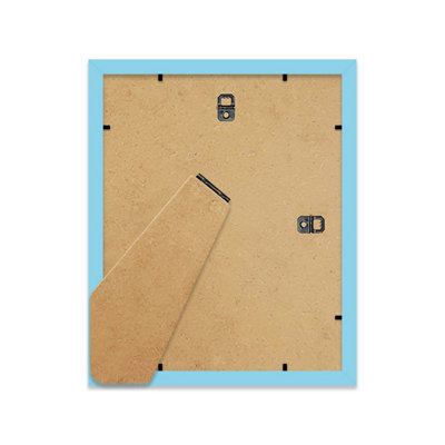 10x8 Light Blue Picture Frame (25.4 x 20.3cm) Poster, Photo, Artwork, Gallery Wall or Print