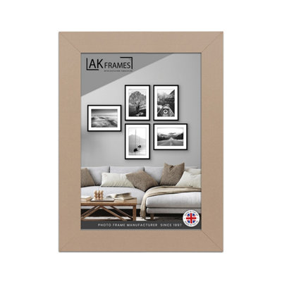 10x8" Rose Gold Poster Frame - Modern Picture Frame for Wall Art, Prints and Photos - Durable and Stylish Display Frame