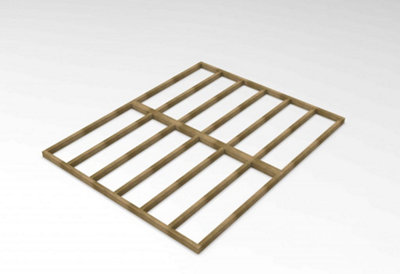 10x8 Shed Base Pressure Treated