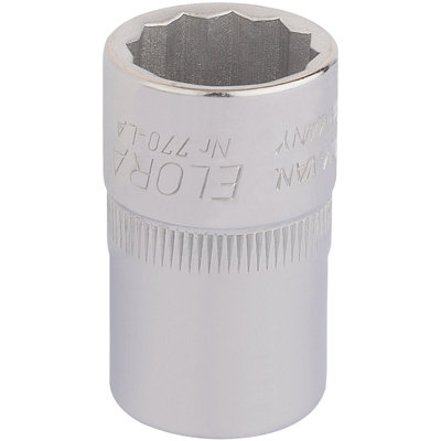 11/16" 1/2" Square Drive Elora Bi-Hexagon Socket 24400