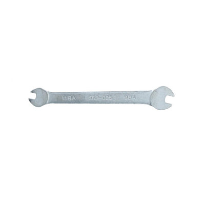 11 - 9BA Open Ended British Association Spanner Mini Wrench Double Ended BA