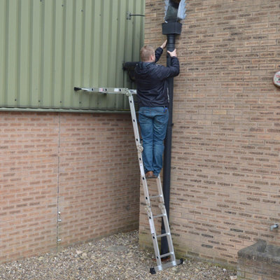 11-in-1 Folding Combination Ladder & 3 Step Slimline Ladder Wolf Access All Areas Set - 3