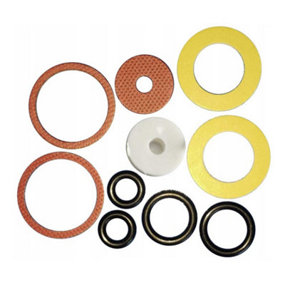 11 Pcs/Pack Plumbing Bathroom Taps Gaskets And Washers Set Rubber