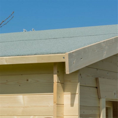 11 x 10 Retreat Apex Log Cabin (19mm Wall Thickness) - 3