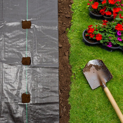 110gsm Weed Control Membrane 2m x 50m Coverage (2 Rolls) - 7