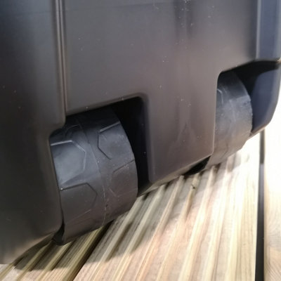 110L Heavy Duty Trunk on Wheels Sturdy - 3