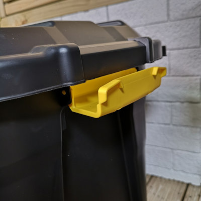 110L Heavy Duty Trunk on Wheels Sturdy - 4