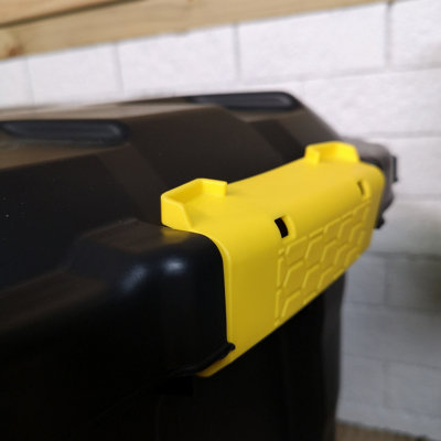 110L Heavy Duty Trunk on Wheels Sturdy - 5