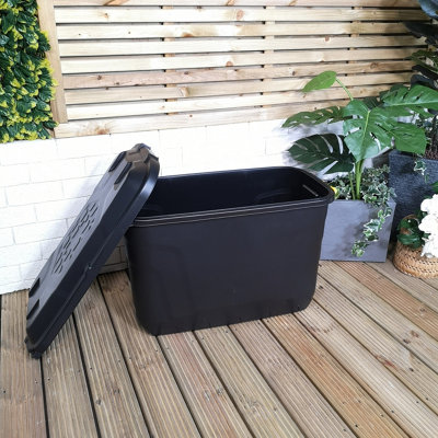 110L Heavy Duty Trunk on Wheels Sturdy - 6