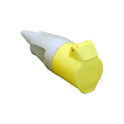 110V 16 Amp Yellow Sockets ERP69 Pack of 5