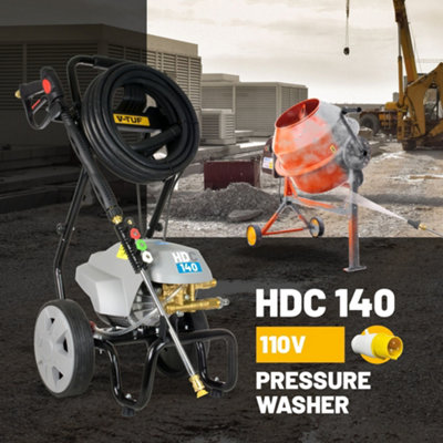 110v Professional Cold Electric Site Pressure Washer - 1750psi - 7