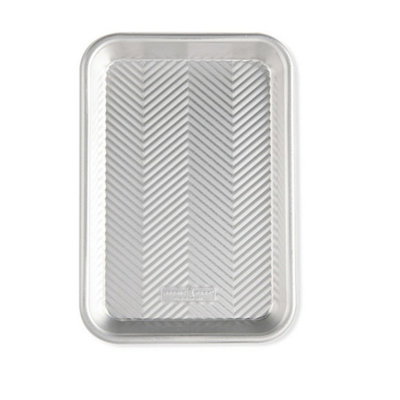 Nordic Ware Baking Tray: 24Cm X 16Cm Prism Eighth Sheet PanAluminum from B&Q