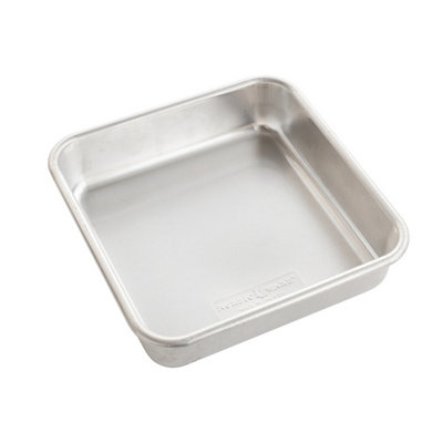 Nordic Ware Cake Pan: 20Cm Naturals Square Cake PanAluminum from B&Q