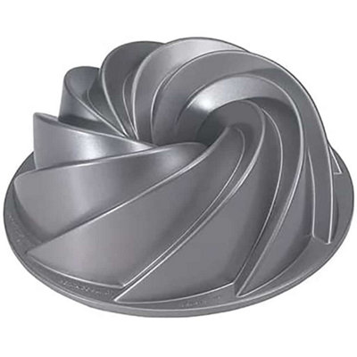 Bundt Pan: Nordic Ware Heritage 10 Cups 2.4LSilver from B&Q