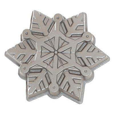 Shortbread Tin: Nordic Ware Frozen Snowflake Pan from B&Q
