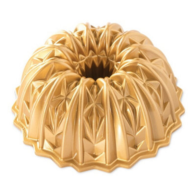 Bundt Tin: Nordic Ware Cut CrystalGold from B&Q