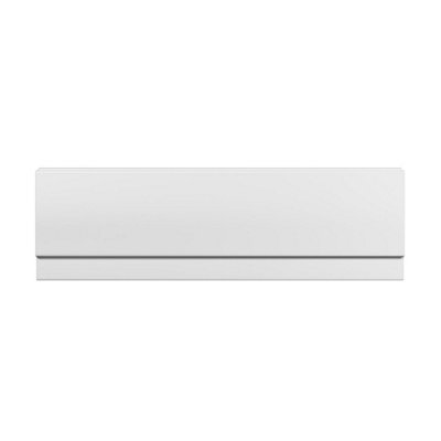 Nes Home 1500mm Bathtub Front Bath Panel White from B&Q