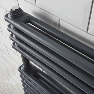 1140mm (H) x 500mm (W) - Vertical Bathroom Towel Radiator (Sailsbury ...
