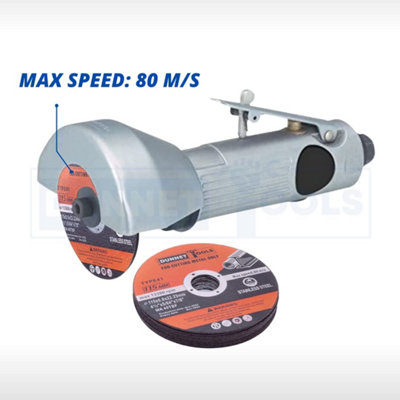 115 X 0.8mm Cutting Disc 10 x 115mm Metal Cutting Discs Air Tool Steel Angle Grinder - 8