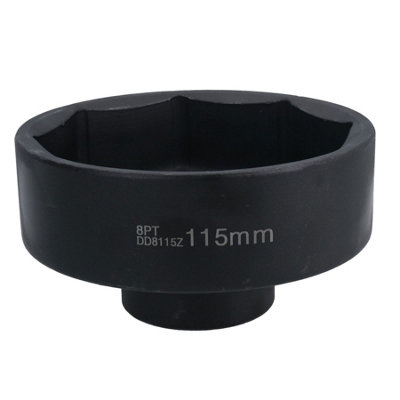 115mm 3/4in Drive Deep Metric Impact Impacted Socket 8 Sided for HGV's