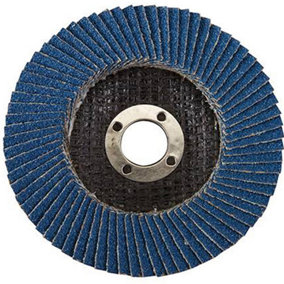 115mm 60 Grit Zirconium Flap Disc For Angle Grinder Grinding Metal