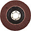 115mm 80 Grit Aluminium Oxide Sanding Flap Disc Angle Grinder Wood & Metal File