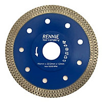 115mm Diamond Saw Blade Cutting Disc 1.4mm Super Thin Turbo Disk For Angle Grinder For Cutting Porcelain Tiles Ceramics ETC