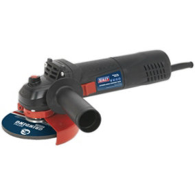 115mm Slim Body Angle Grinder - 750W Motor - 12000 RPM - M14 x 2mm Spindle