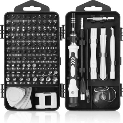 117IN1 MAGNETIC PRECISION SCREWDRIVER SET COMPUTER PC PHONE REPAIR TOOL ...