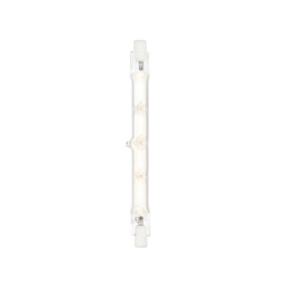 117mm Linear R7s Eco Halogen Lamp - Dimmable - 3000k Warm White - 4645 ...