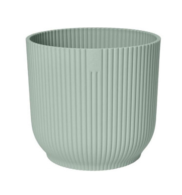 11cm Vibes Fold Round Flower Pot - Sorbet Green