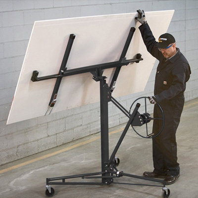AHIOU HOME 11-ft 11-ft H x 54-in L x 54-in W Carbon/Steel Drywall Lift