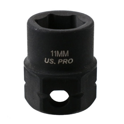 11mm Metric Stubby 3/8