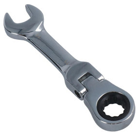 11mm Stubby Flexi Ratchet Combination Spanner Metric Wrench 72 Teeth SPN16