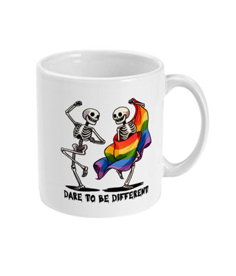 11oz Ceramic Pride Mug Dare to Be different