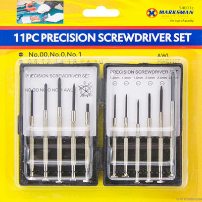 11Pc Precision Screwdriver Set Watch Laptop Desktop Repair Jewellery Glasses