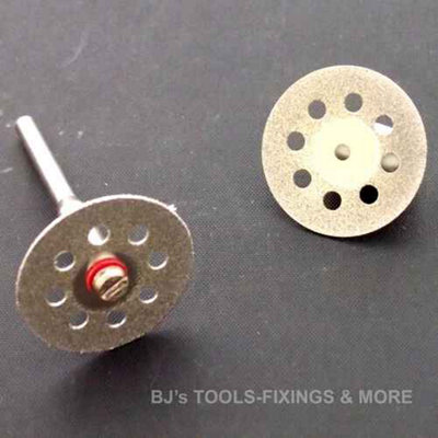 11Pcs Vented Diamond Cutting Discs Kit for Rotary Tools