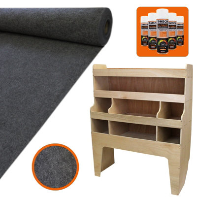 11sqm Anthracite Van Lining