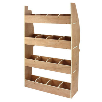 11sqm Black Van Lining & Citroen Berlingo Racking Unit - 7