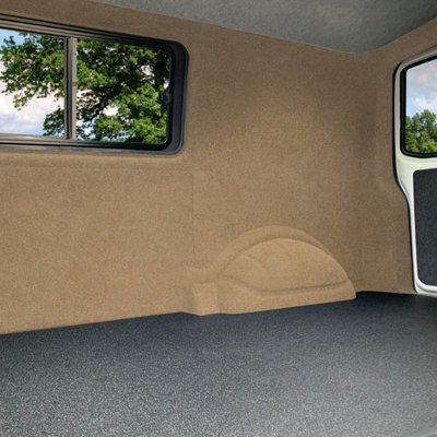 11SQM Van Carpet Lining 4 Way Stretch - Beige - 4
