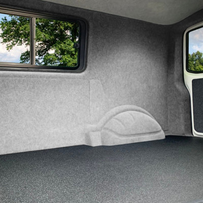 11SQM Van Carpet Lining Silver Grey - 4