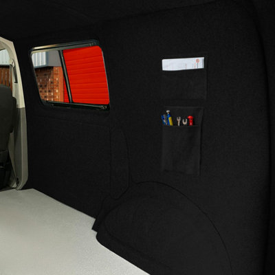 11SQM Van Lining & Storage Pouches - Black - 4