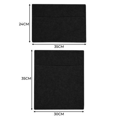 11SQM Van Lining & Storage Pouches - Black - 5
