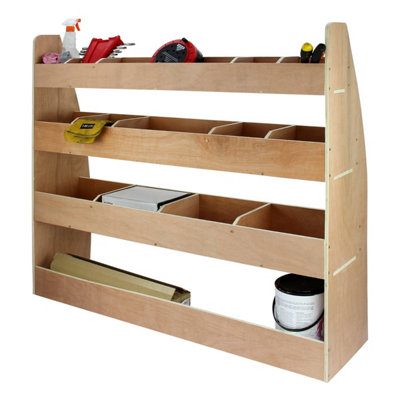 11sqm Wheat Van Lining & VW Transporter Racking Unit - 3