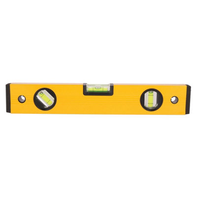 12" / 300mm Aluminium Scaffolding Builders Spirit Level Handheld Straight Levels - 3