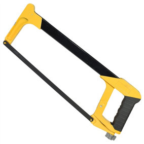 12" 300mm Heavy Duty Hacksaw Frame And Blade With 24 TPI Saw Cutter Cutting