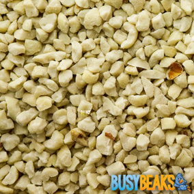 12.5kg BusyBeaks Kibbled Peanuts - Premium Freshly Chopped Garden Wild Bird Nut Feed