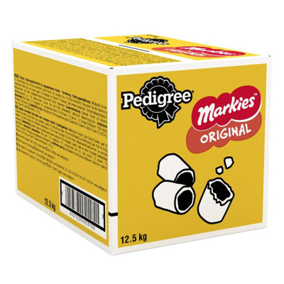 12.5kg Pedigree Markies Dog Treats Marrowbone Bulk Dog Biscuits