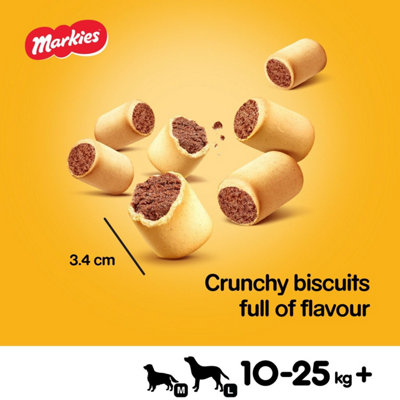 12.5kg Pedigree Markies Dog Treats Marrowbone Bulk Dog Biscuits